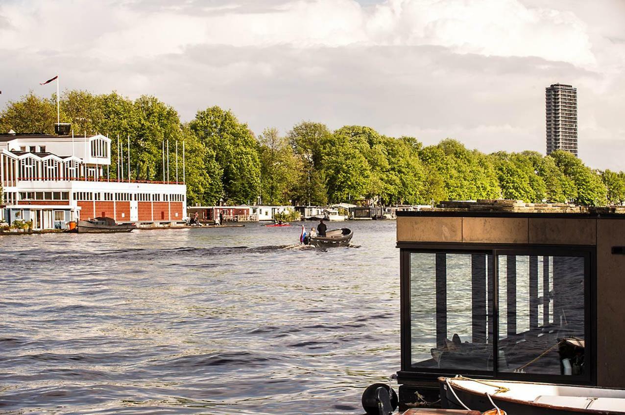 Houseboat Amsterdam - Room With A View Luaran gambar
